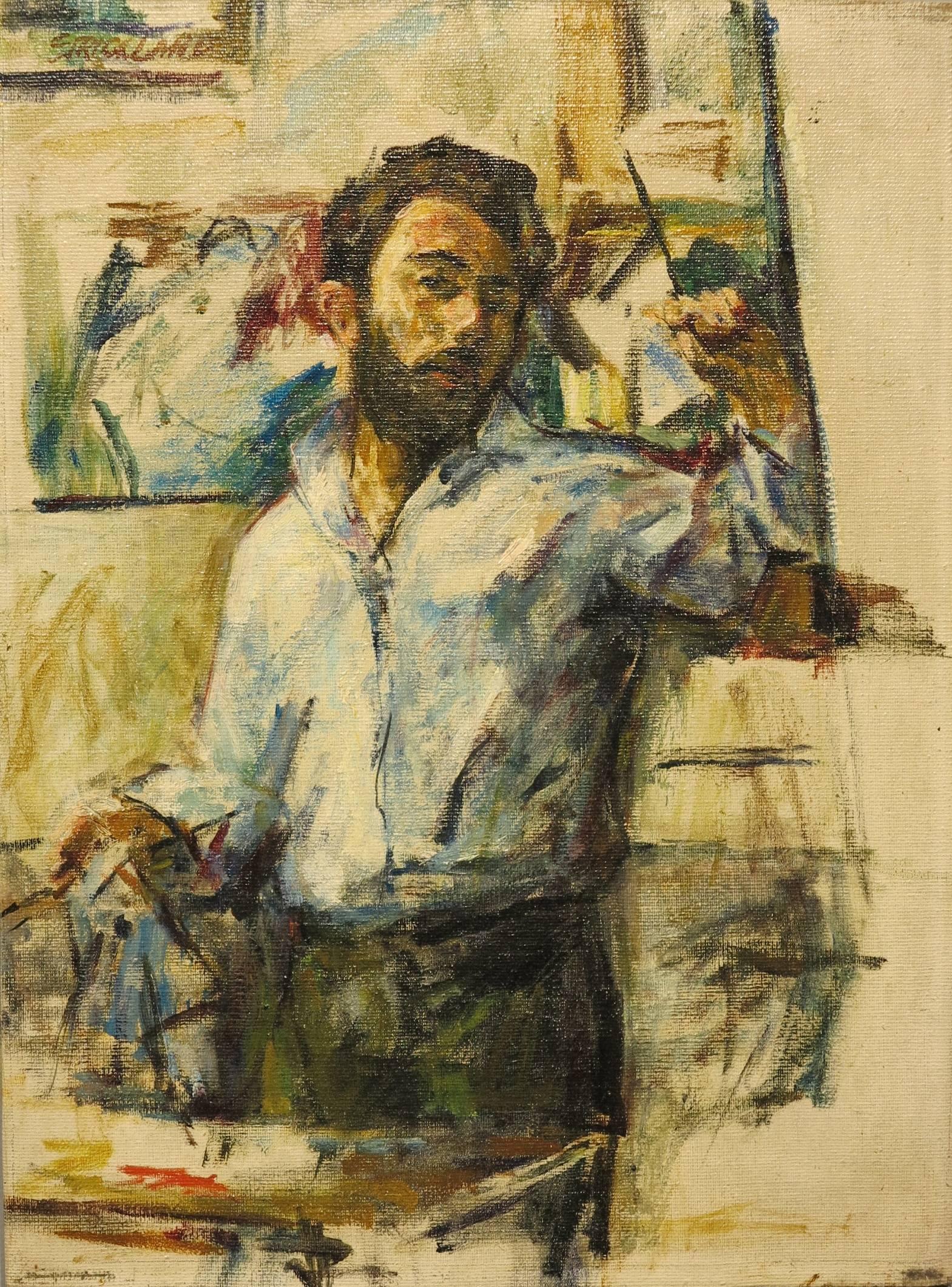 Thomas Strickland Portrait Painting - Self-portrait