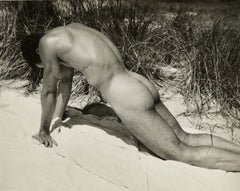 Francisco Moncion on the Beach at Fire Island #2 Vintage Gelatin Silver 1952