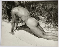 Francisco Moncion on the Beach at Fire Island #2 Vintage Gelatin Silver 1952