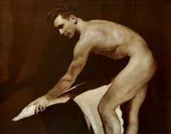 John Arnt Photograph of John Curtis #2 Seattle 1950 Vintage Gelatin Silver