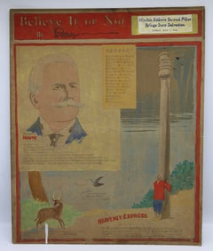 Ripley’s Believe It or Not – Original-Aquarellillustration von 1940, Nr. 2