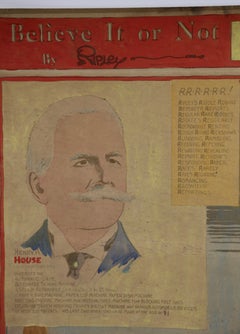 Ripley’s Believe It or Not – Original-Aquarellillustration von 1940, Nr. 2
