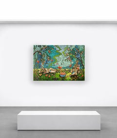 Abundancia Esplendor Desencajado Paisaje Figurativo Naturaleza Abstracto Arte Contemporáneo