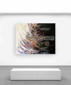 Balance - You are my UNI-VERSE Statement Gold Contrast Poetry Exclusive Express