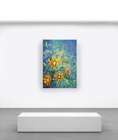 Girasoles Soul Song - Florales, Paisaje, Inversión, Naturaleza, Esperanza, Pintura