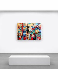 Painting, Modern, Abstract, Colorful, Contemporary, Invest, Artwork, Original