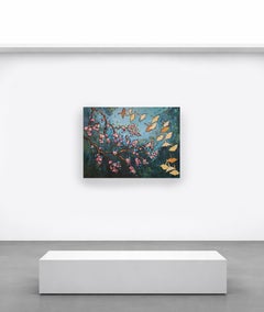 Donde la luz toca mi alma: Pintura original de paisajes, flores, piezas únicas