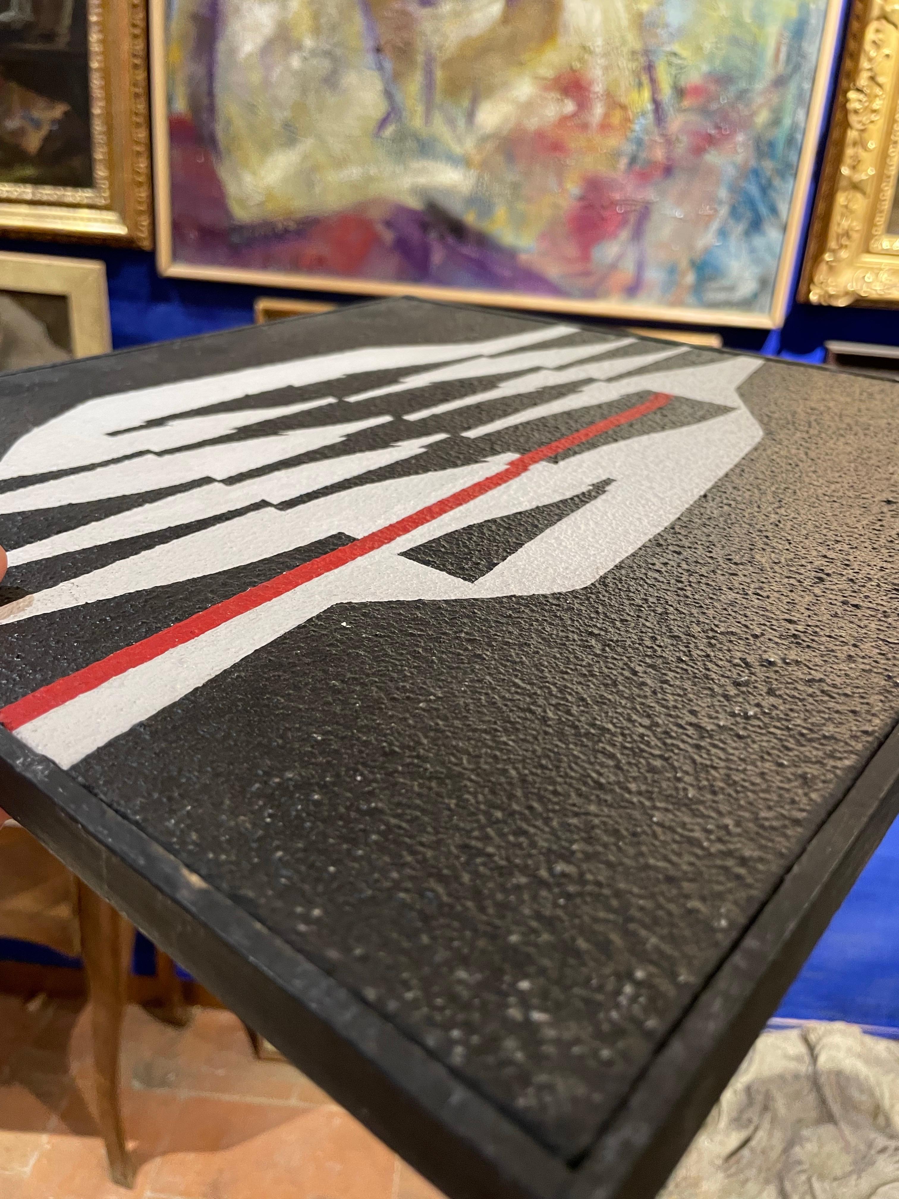 Enrico Sirello, 1975 - Anisotropic Effects in Italian Abstract Painting For Sale 6