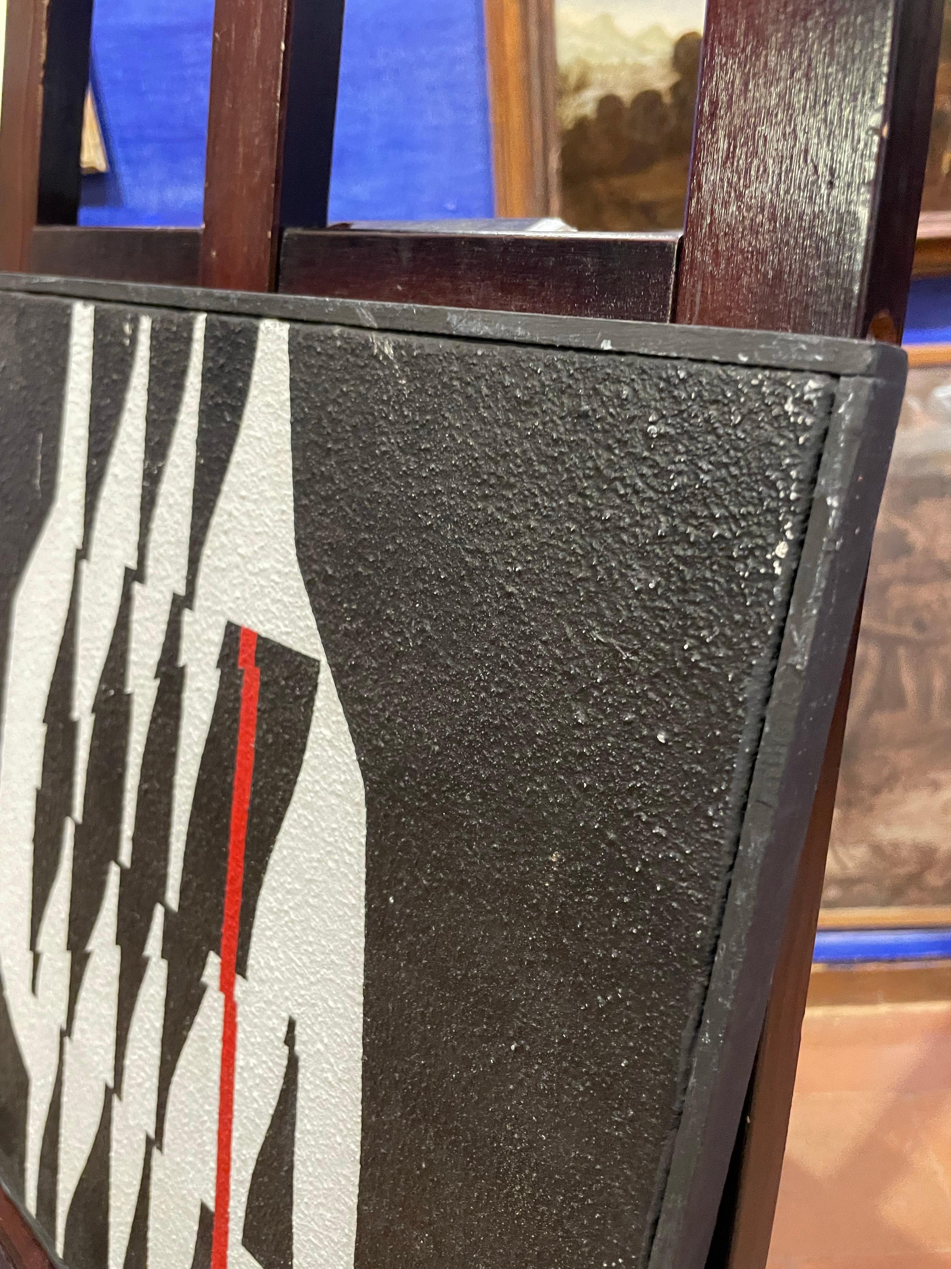 Enrico Sirello, 1975 - Anisotropic Effects in Italian Abstract Painting For Sale 11