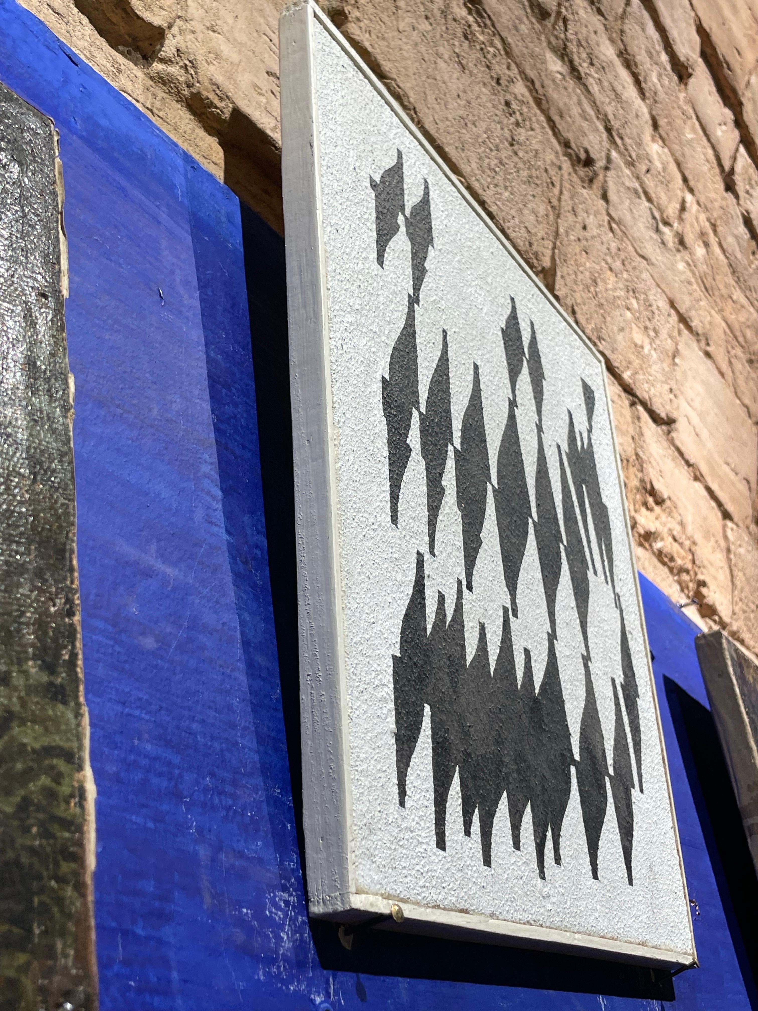 Enrico Sirello, 1975, Optical Structure with Black Modules on White Ground im Angebot 6