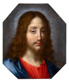 Christus der Erlöser – Jacopo Giorgi, Florenz, Schüler von Cesare Dandini, 17. Jahrhundert