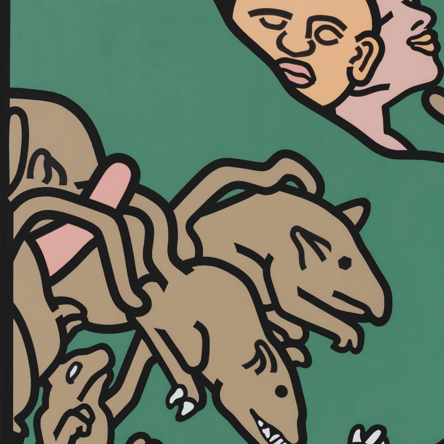 Die Ratten – Print von Bernard Aptekar