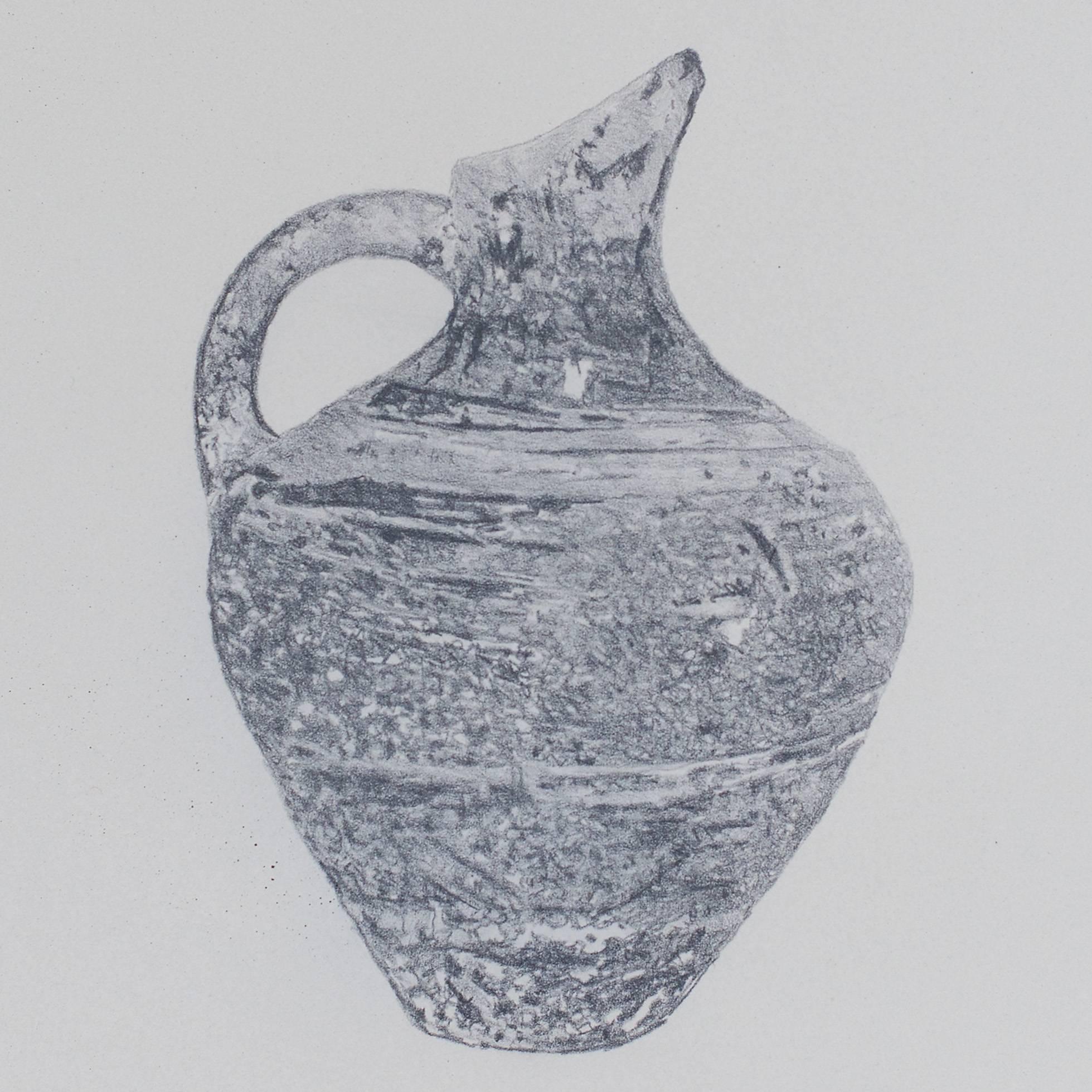 Amphora - Painting by George Tzannes