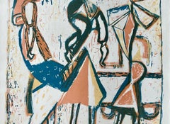 Due donne metamorfizzate con una creatura mitologica