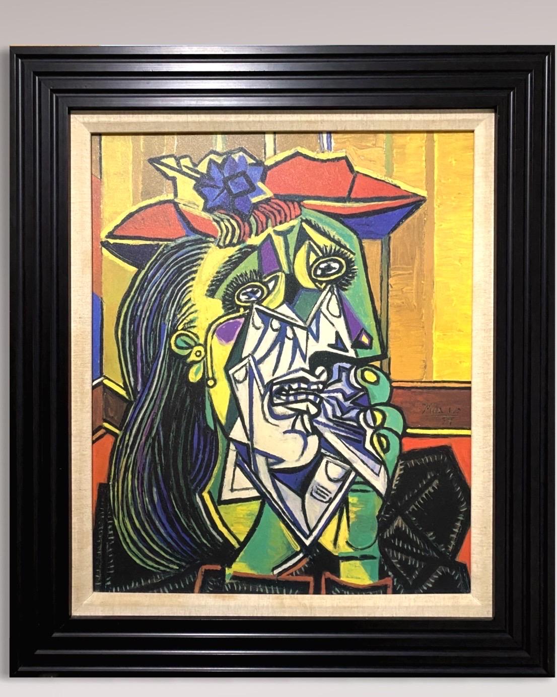donna piangente picasso