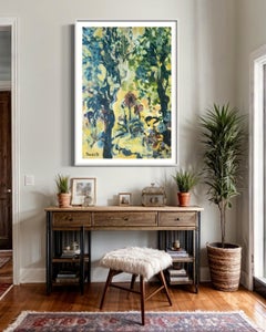 The Last Large Artist Proof-Lime Trees inYellow-Brit Awarded-Partly Hand-Painted