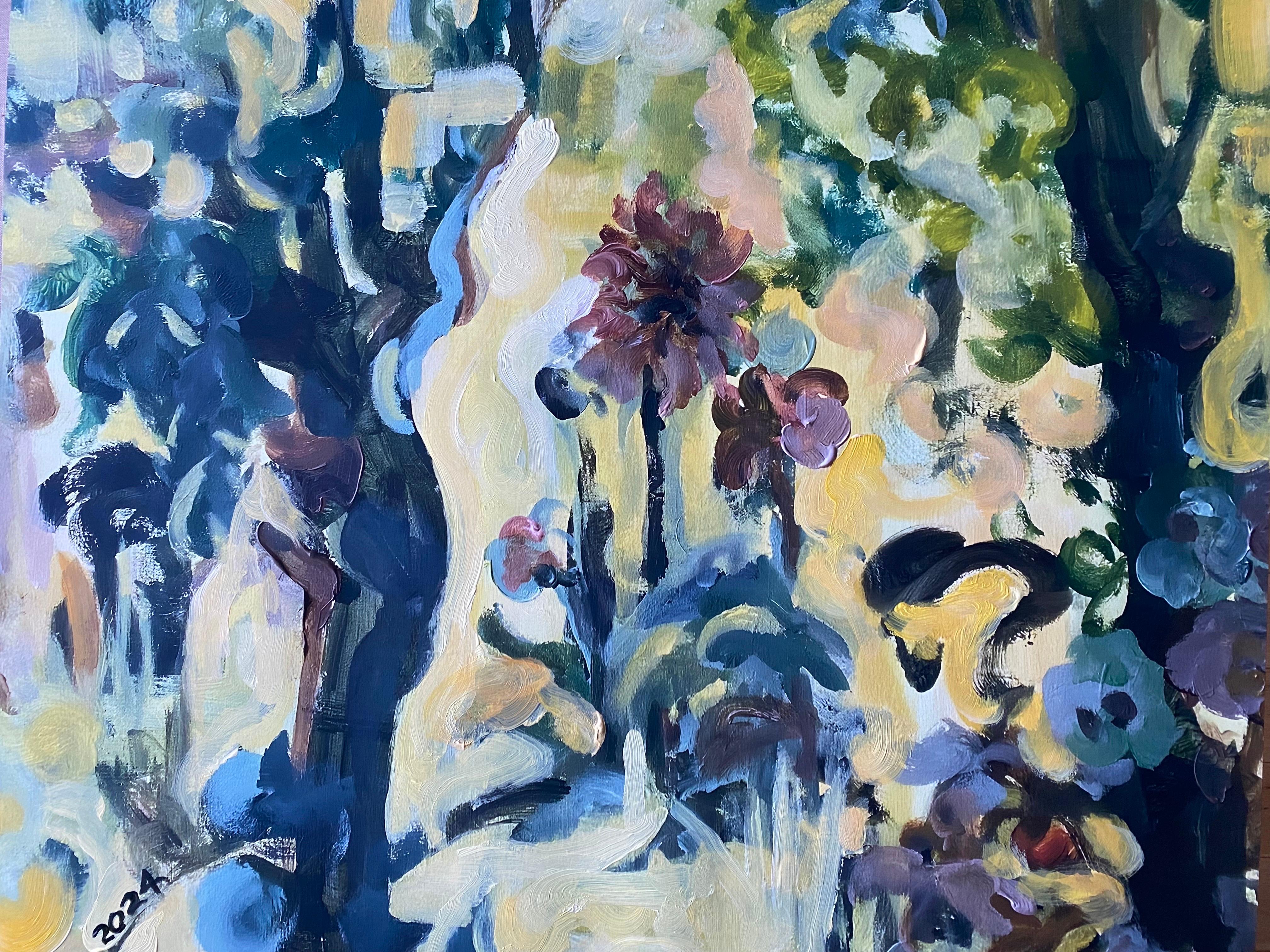 The Last Large Artist Proof-Lime Trees inYellow-Brit Awarded-Partly Hand-Painted 10
