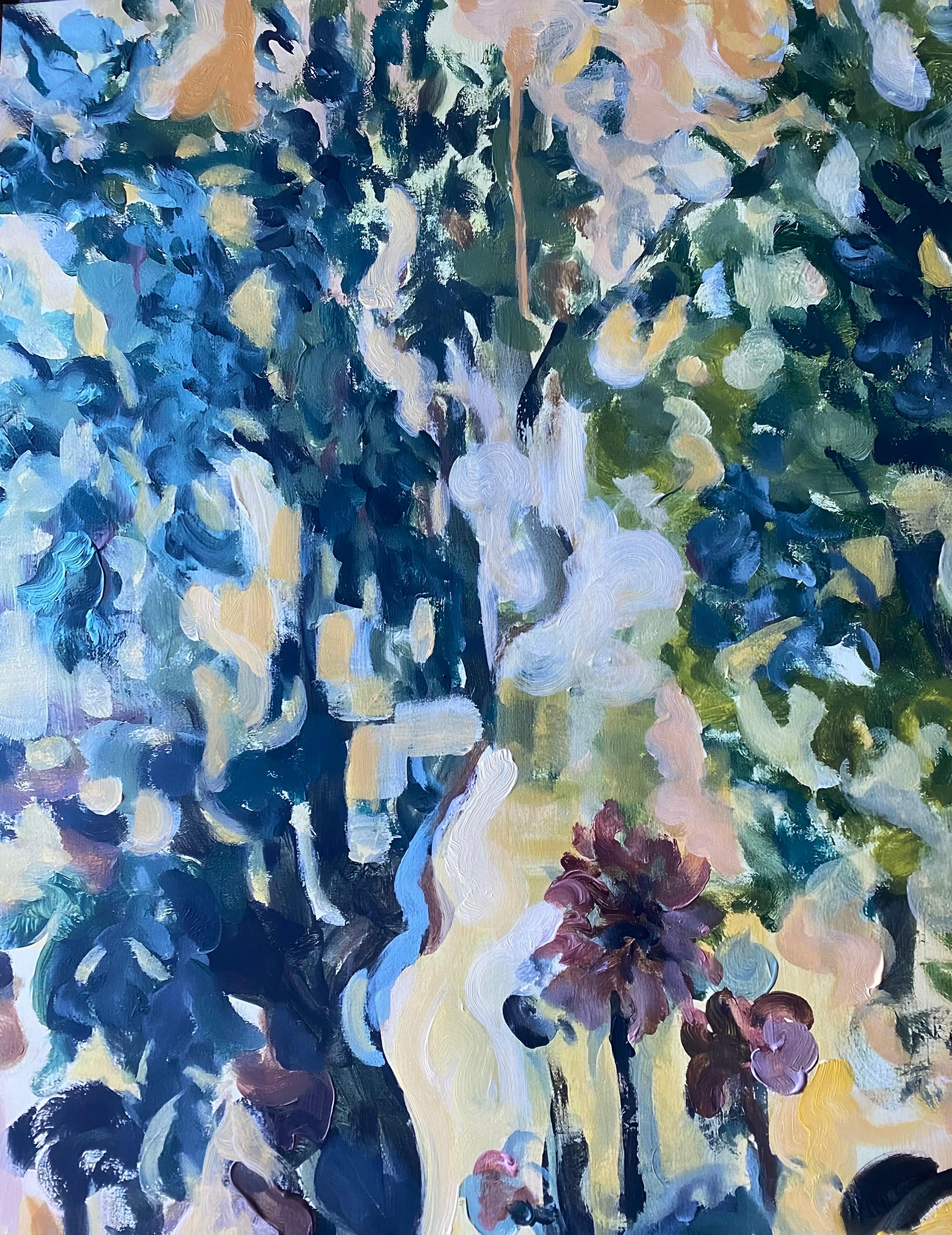 The Last Large Artist Proof-Lime Trees inYellow-Brit Awarded-Partly Hand-Painted 9