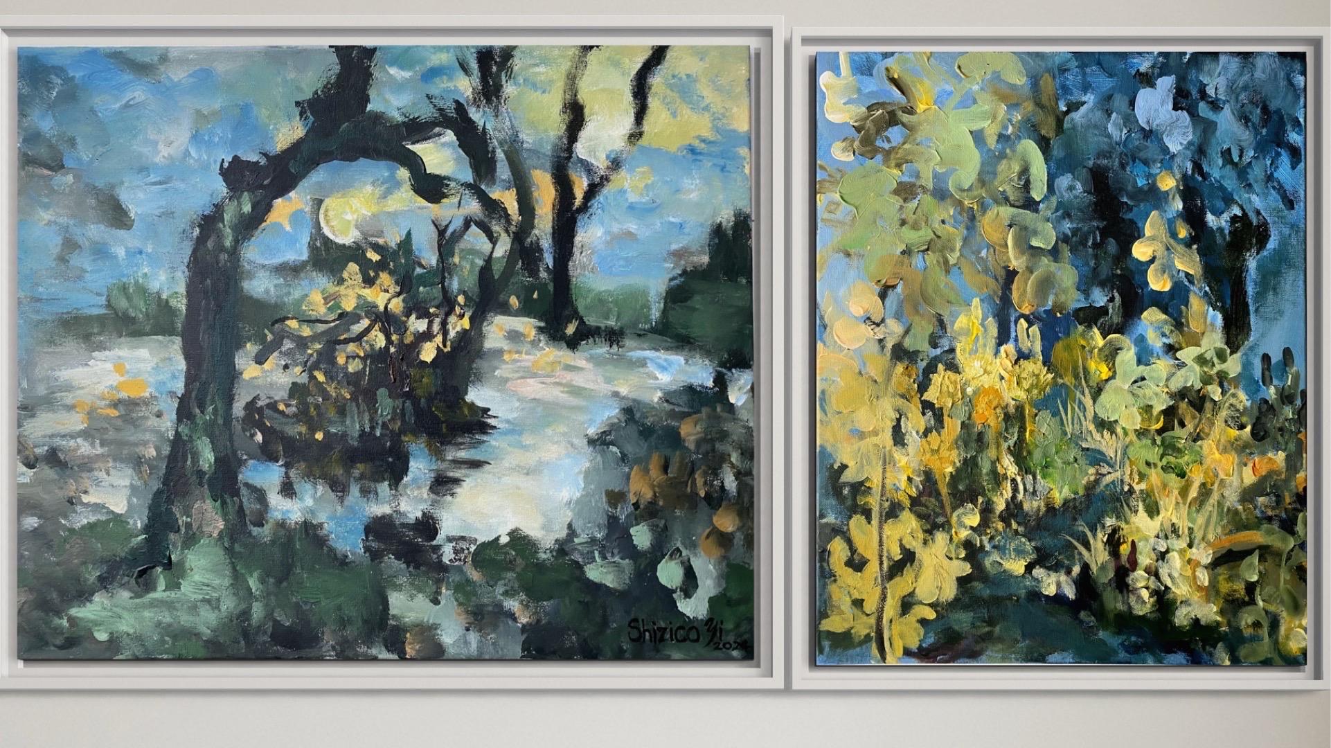 Conjunto Original-Día y Noche-Verano a Otoño-Artista Británico Premiado-Expresión
