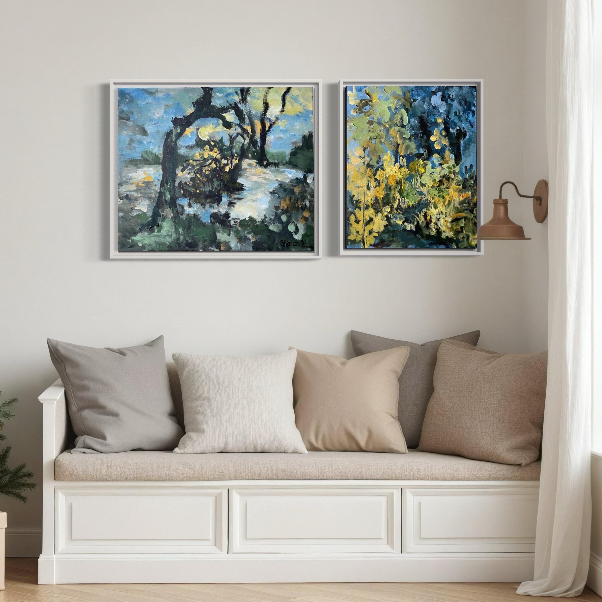 Set originale - giorno e notte - dall'estate all'autunno - premio britannico per l'espressione artistica in vendita 8