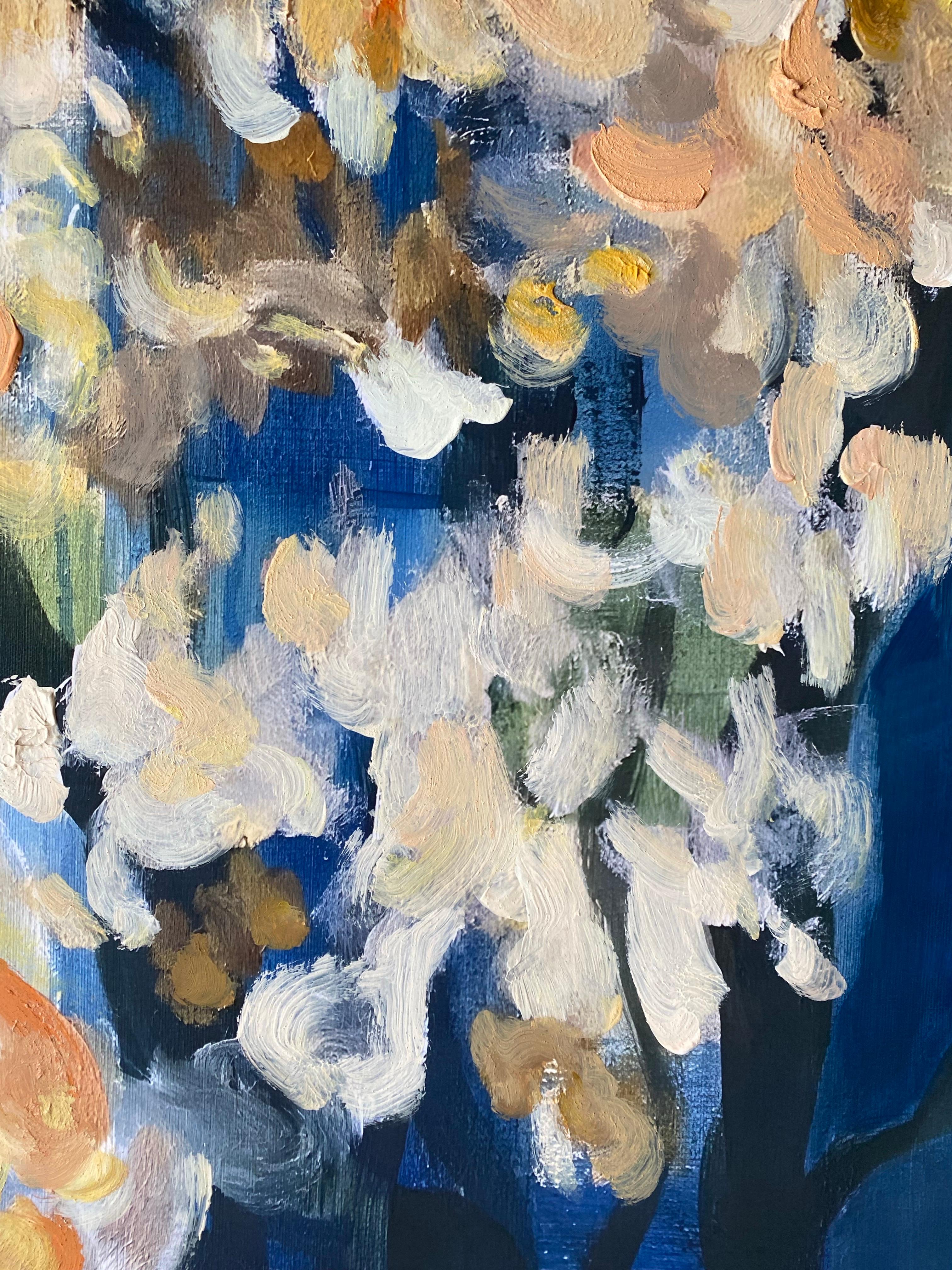 Hand painted Artist Proof-Magnolias-Weaver Series-British Awarded Artist #2 of 3 For Sale 1