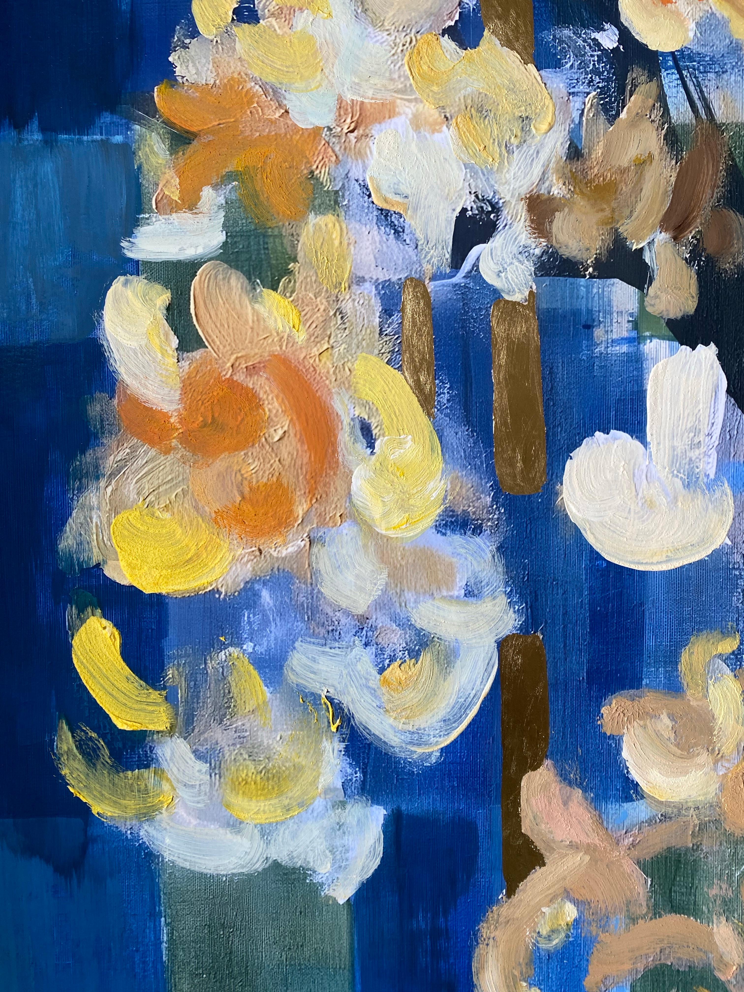 Hand painted Artist Proof-Magnolias-Weaver Series-British Awarded Artist #2 of 3 For Sale 7