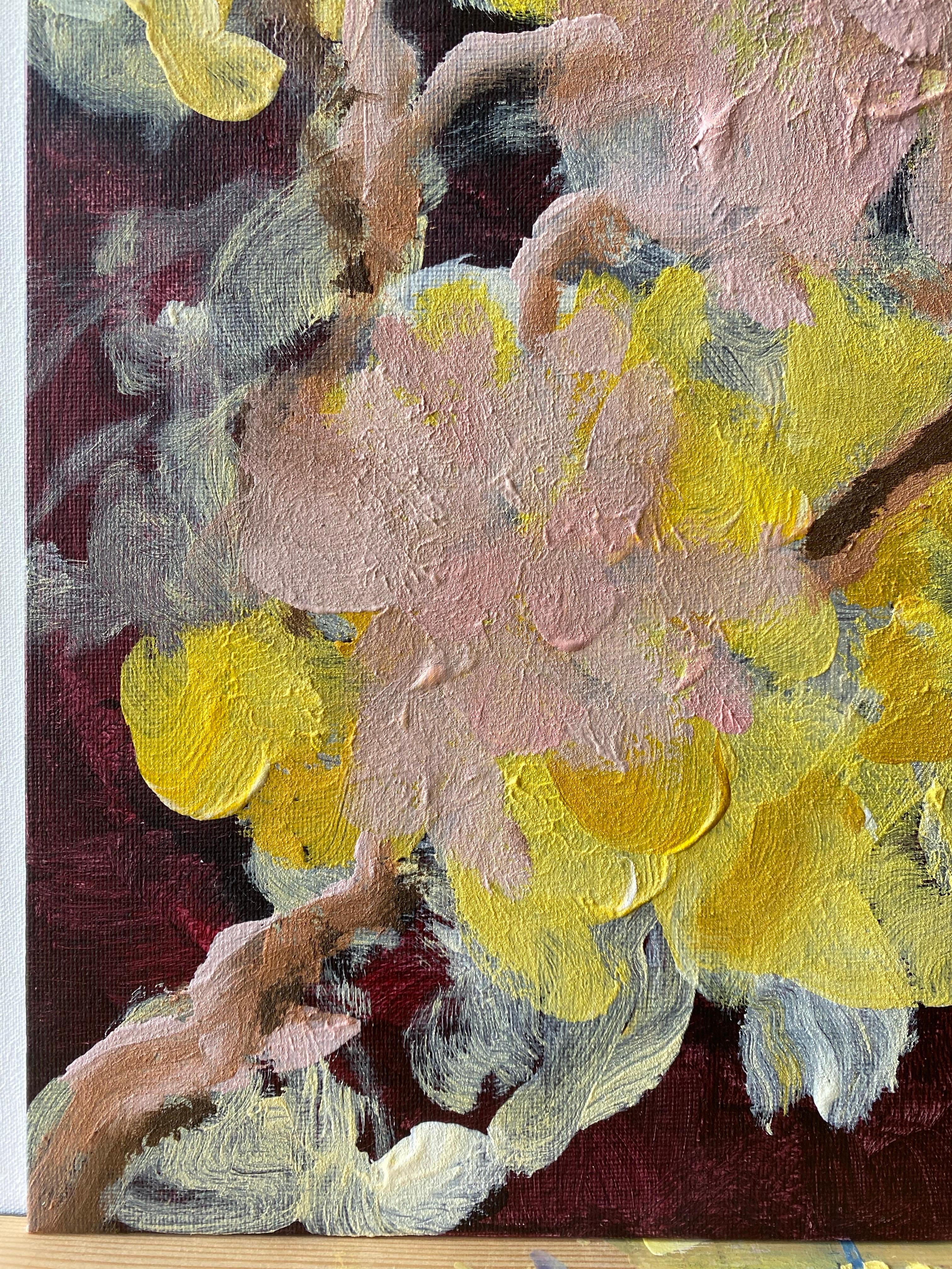 Diptyque britannique Artiste-Impasto, huile Jardin d'Hiver Series en vente 8