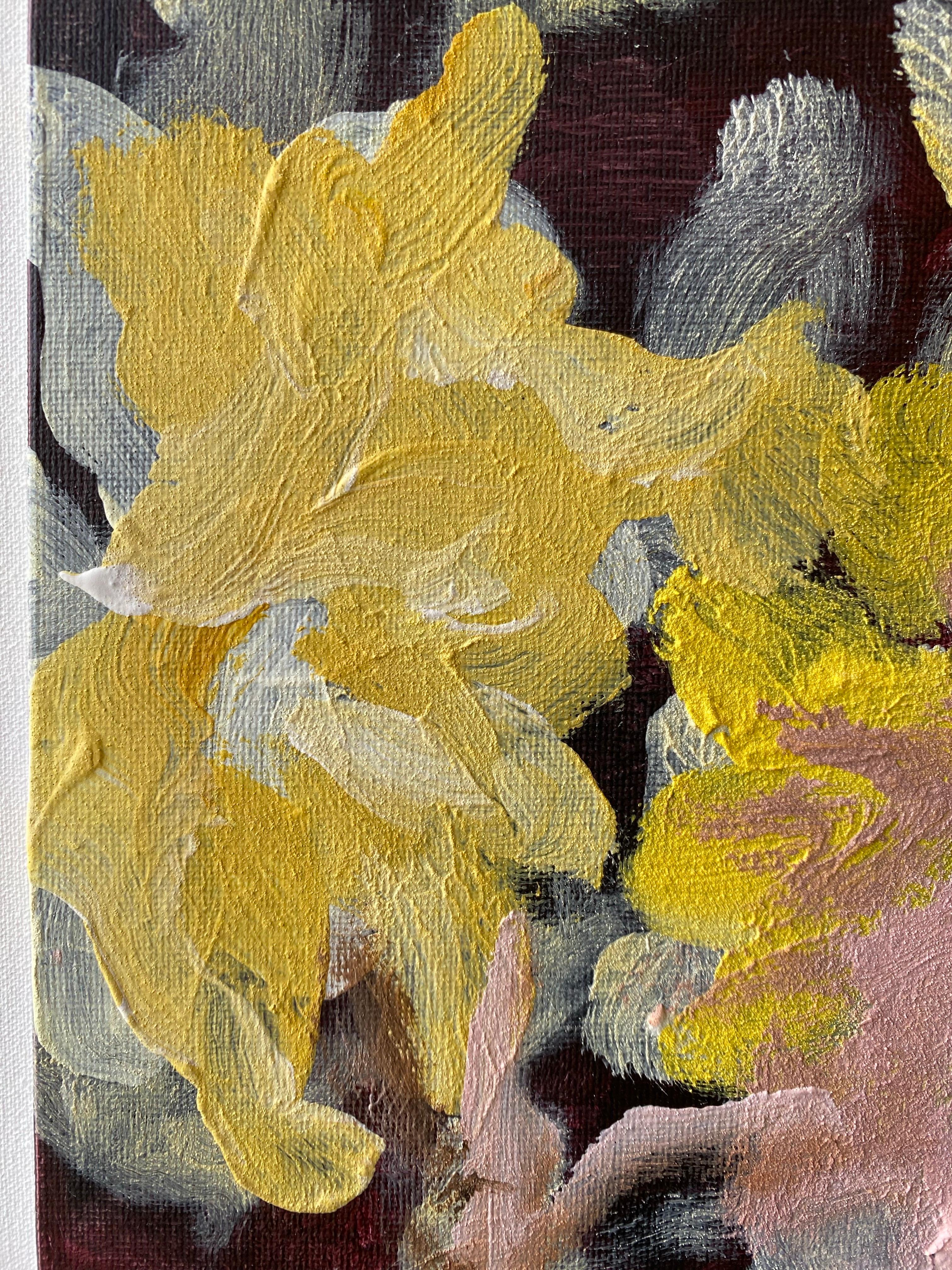 Diptyque britannique Artiste-Impasto, huile Jardin d'Hiver Series en vente 11