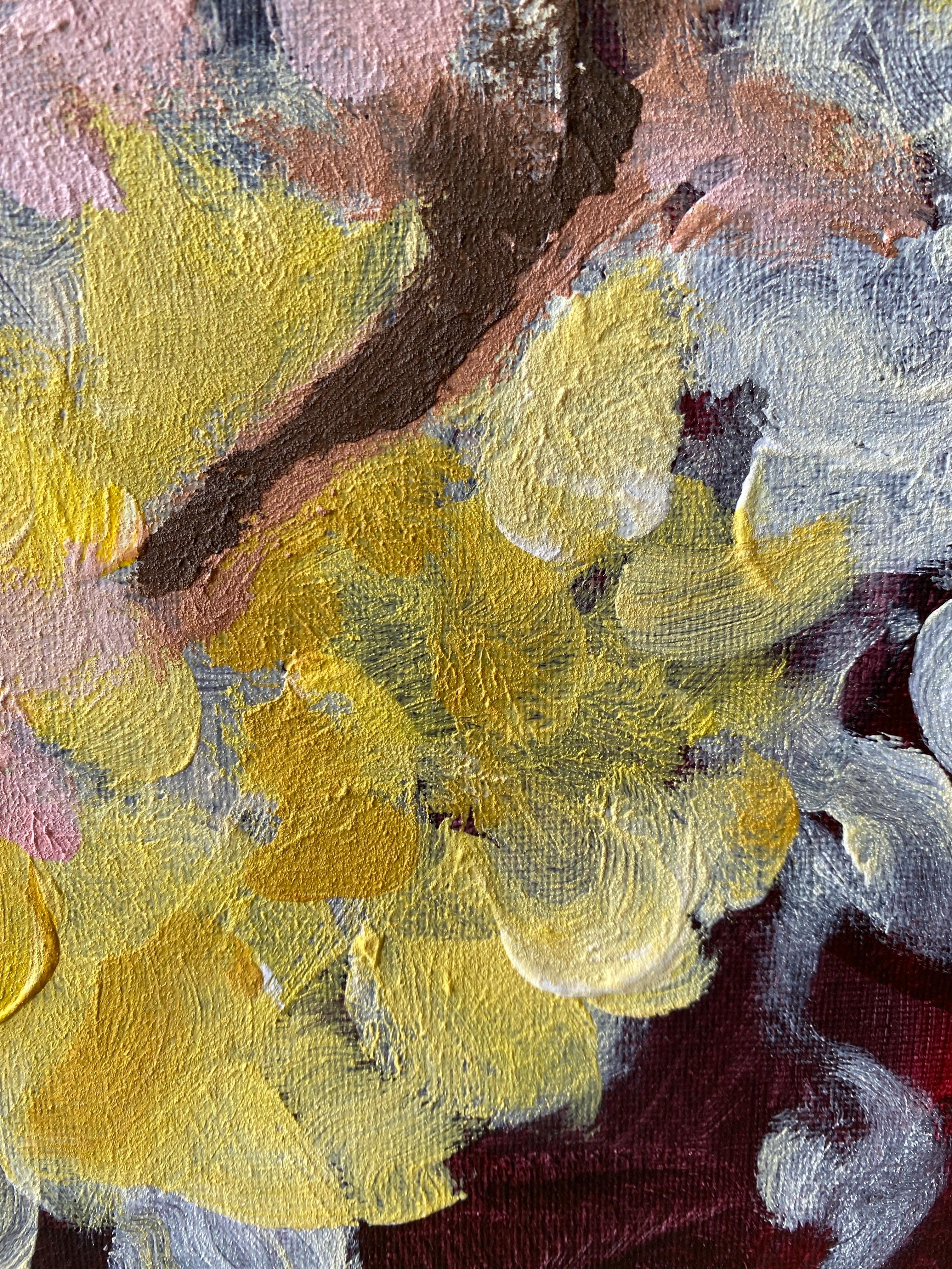 Diptyque britannique Artiste-Impasto, huile Jardin d'Hiver Series en vente 15
