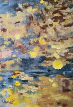 Después de Turner-One Off, Prueba nº 1-Artista británico premiado-Paisaje marino-río Támesis