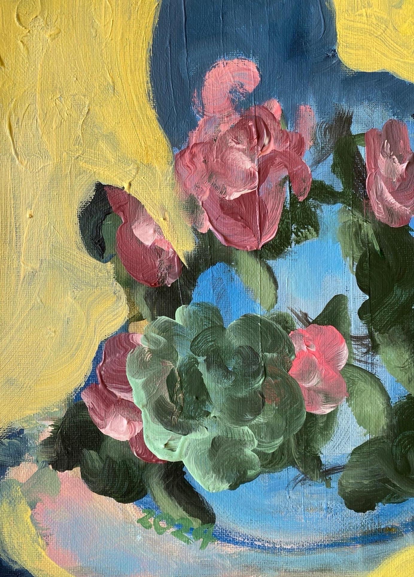 Questa splendida prova d'artista è un pezzo unico, un olio dipinto a mano dall'artista, firmato sul davanti e anche sul retro della Label; ogni prova è dipinta all'80% a mano da Shizico Yi, poiché la natura dell'olio miscelato a mano fa sì che i