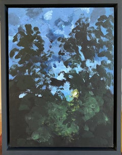 Original-Sunset Song: The Night-British Awarded Artist-Impressionism-Plein Air