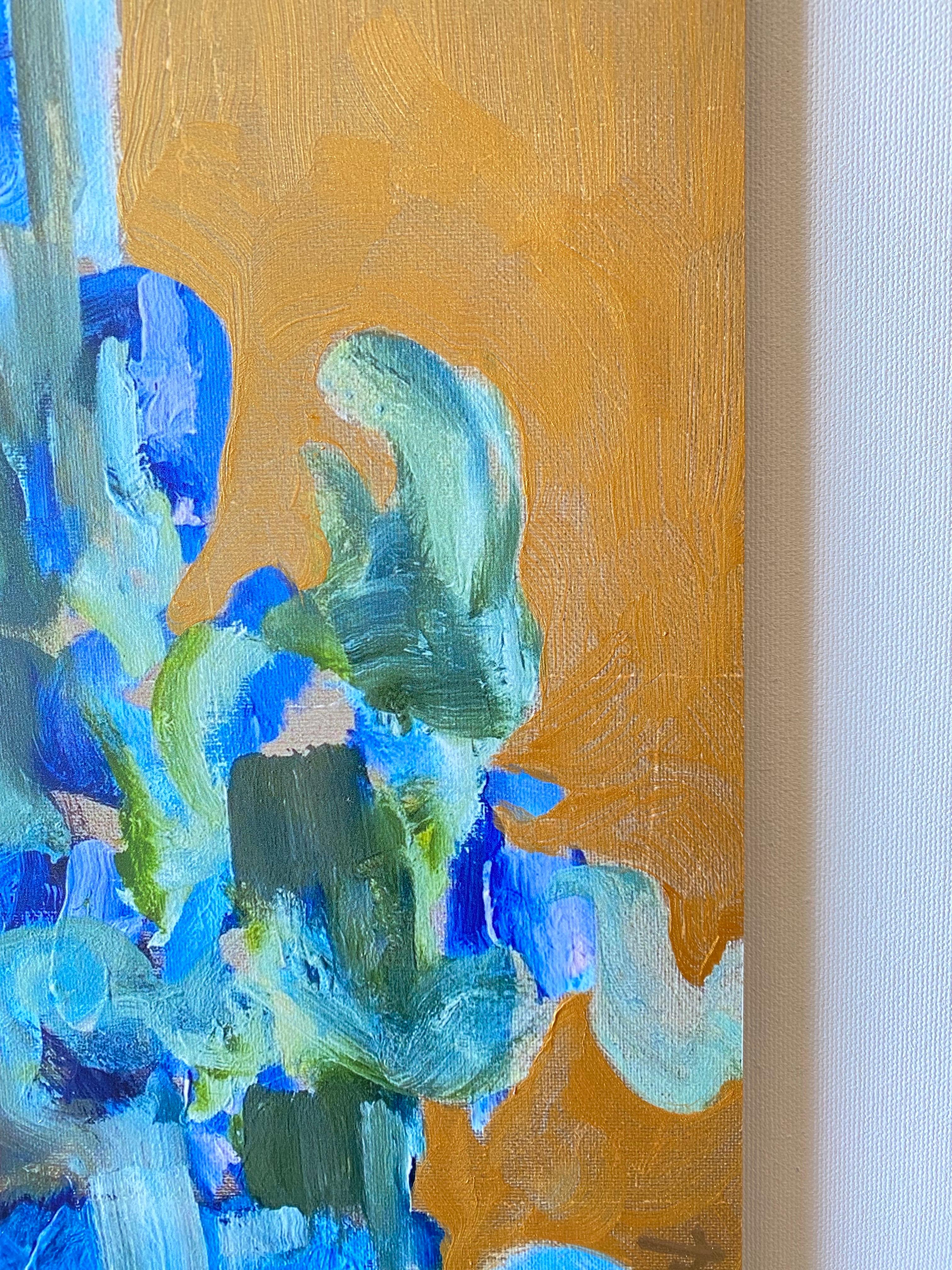 Si tratta di un'edizione limitata dipinta a mano e unica nel suo genere; qui viene offerto il n. 1 delle uniche cinque edizioni.
Il 60% del quadro è dipinto a mano con colori originali su stampa Giclee su pannello di alluminio, con finitura opaca,