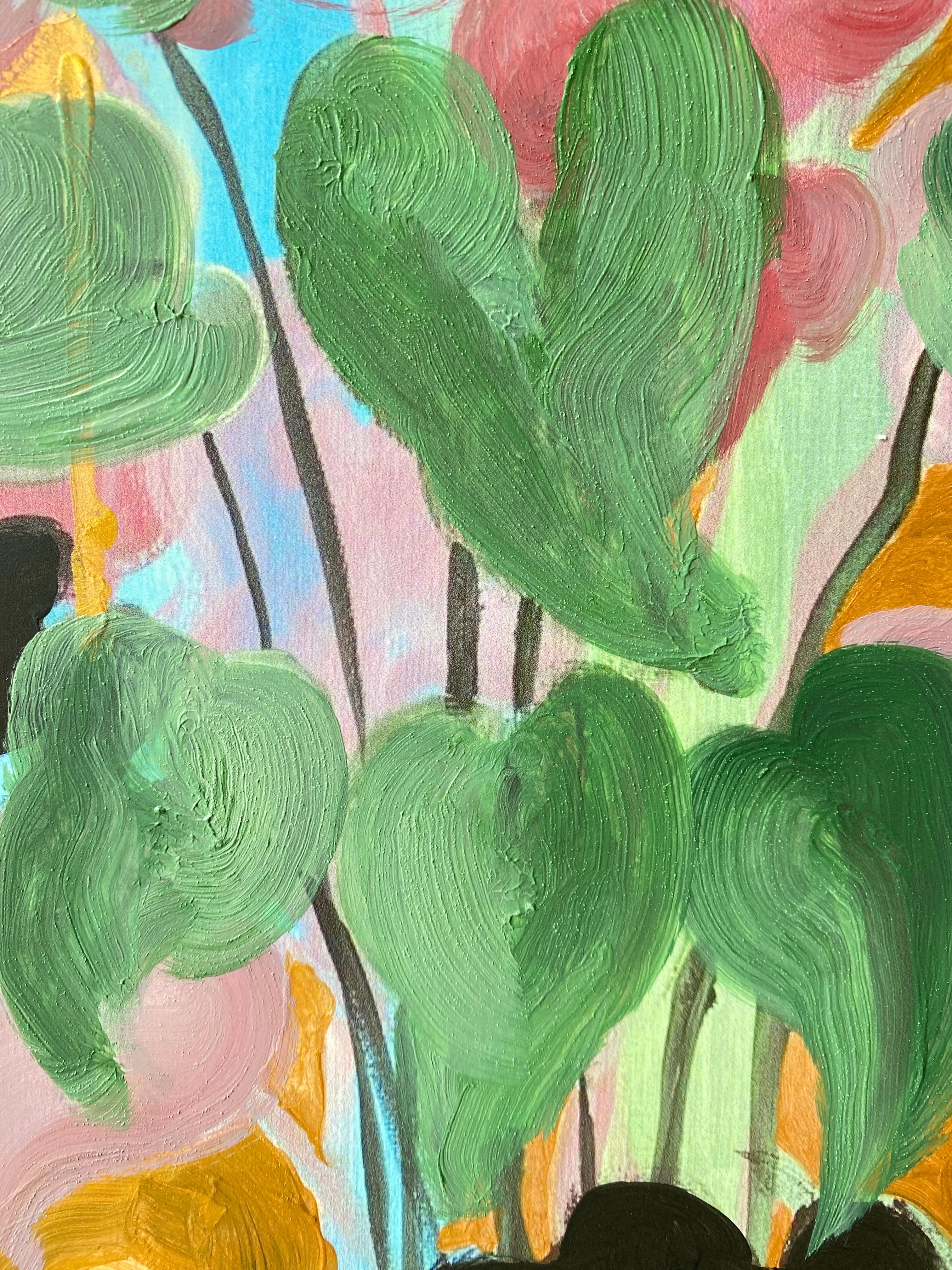 Questa edizione limitata dipinta a mano è dorata e dipinta dall'artista Shizico yi con colori originali in oro, olio e gesso su un pannello di alluminio di prima qualità realizzato con la tecnica giclee. Sono disponibili solo 10 edizioni limitate