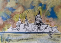 Dibujos y acuarelas de paisajes