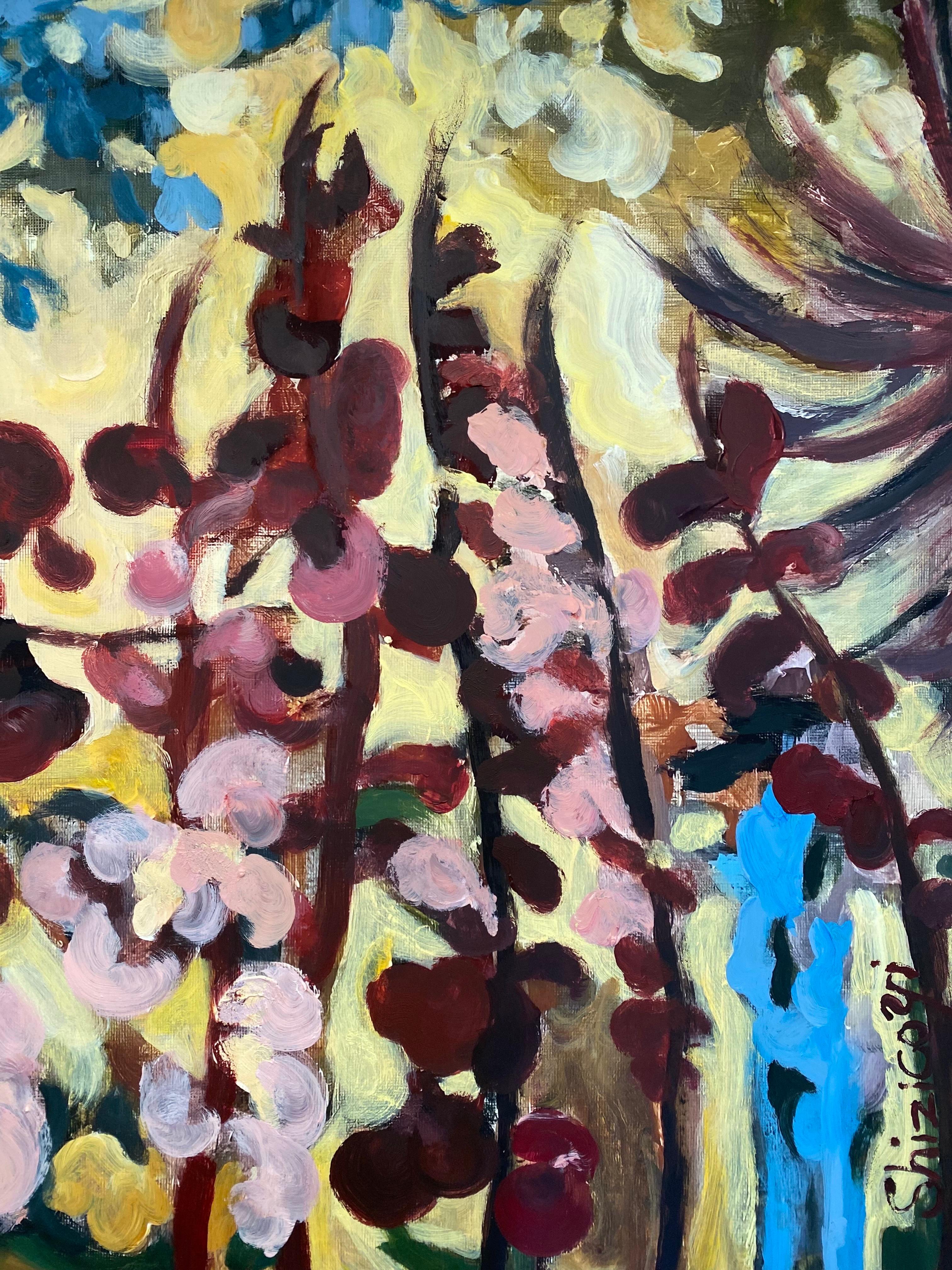 Handbemalte Groß-Gladiole Glorious-British Awarded Artist-Limited Edition#7 im Angebot 7