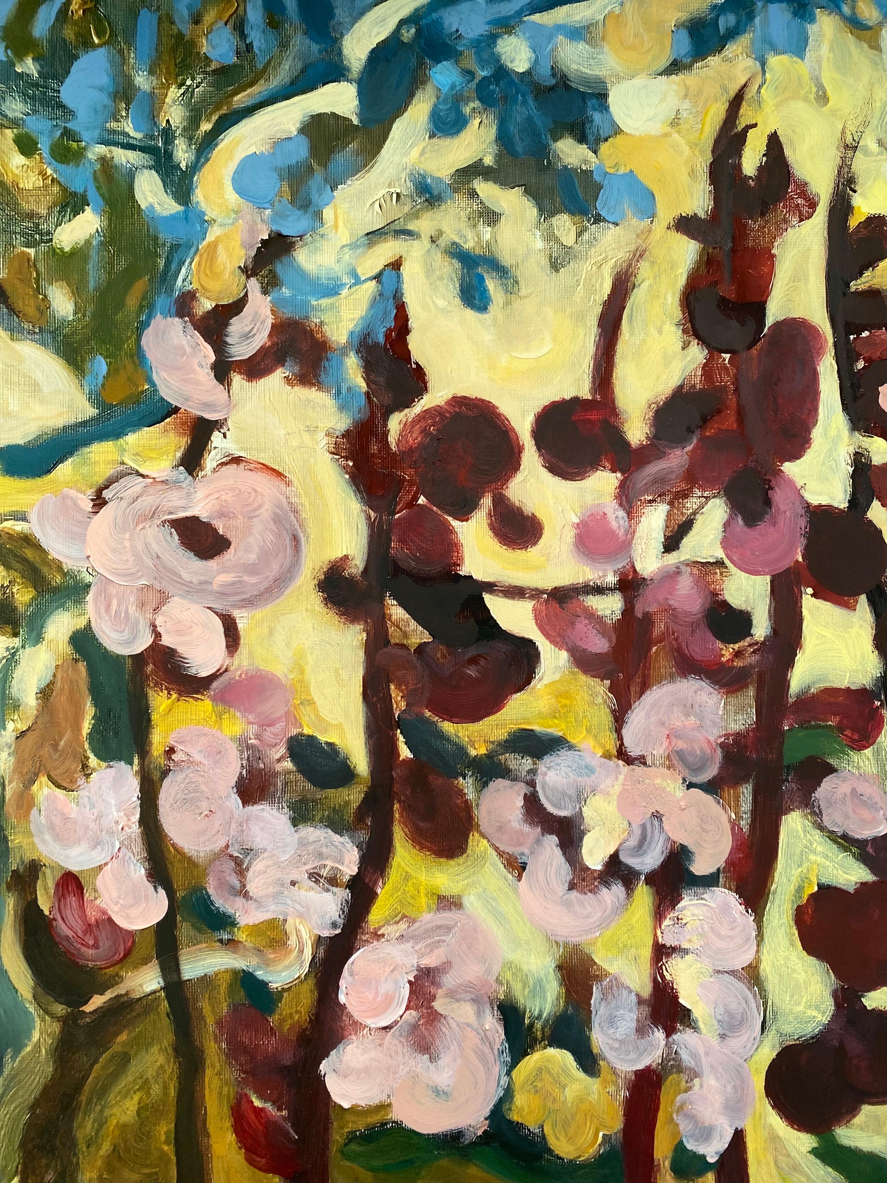 Handbemalte Groß-Gladiole Glorious-British Awarded Artist-Limited Edition#7 im Angebot 8