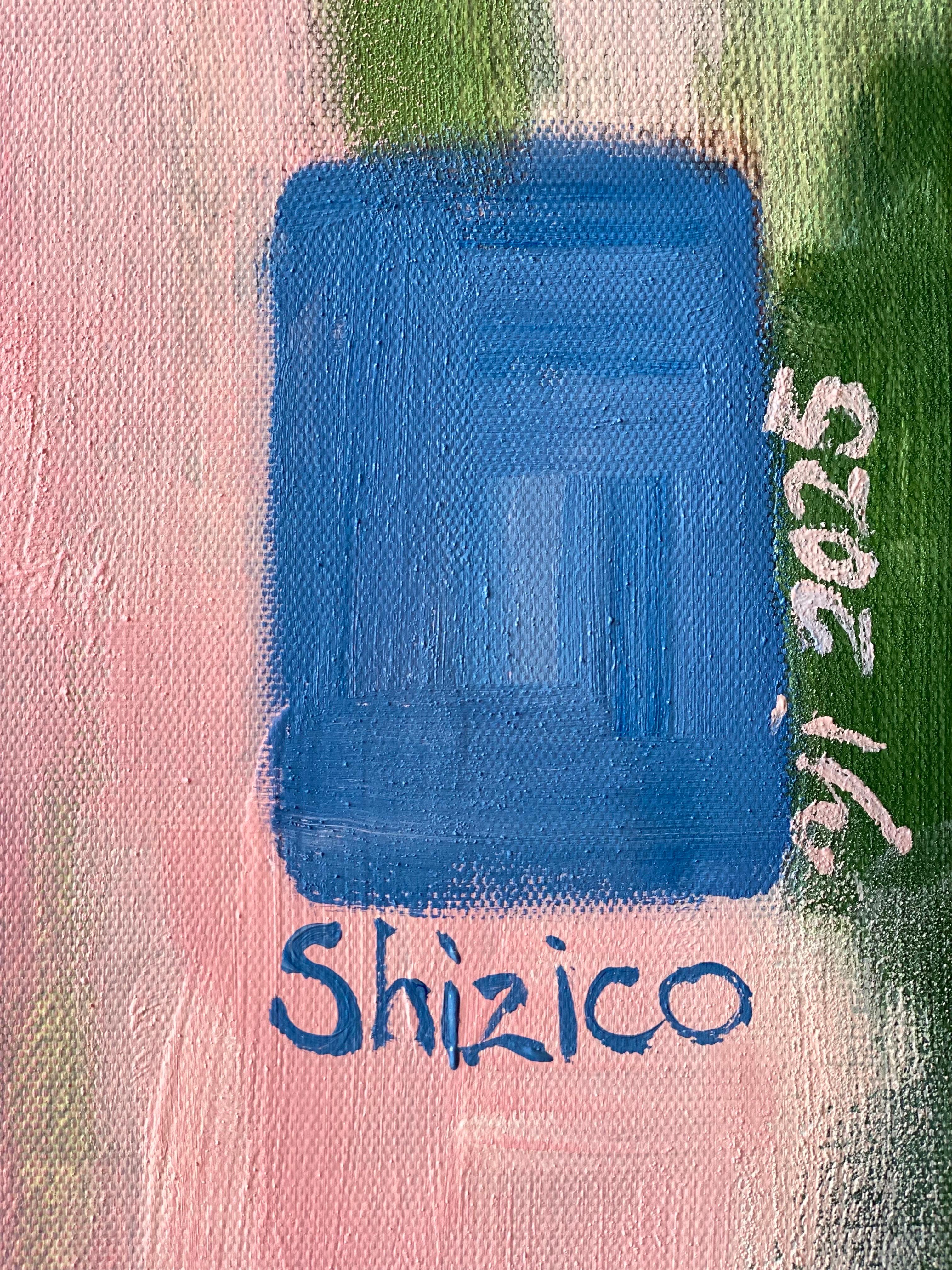 Hand-Painted Canvas Proof #1-Purple Misty Alliums-British Awarded Artist-One Off For Sale 1