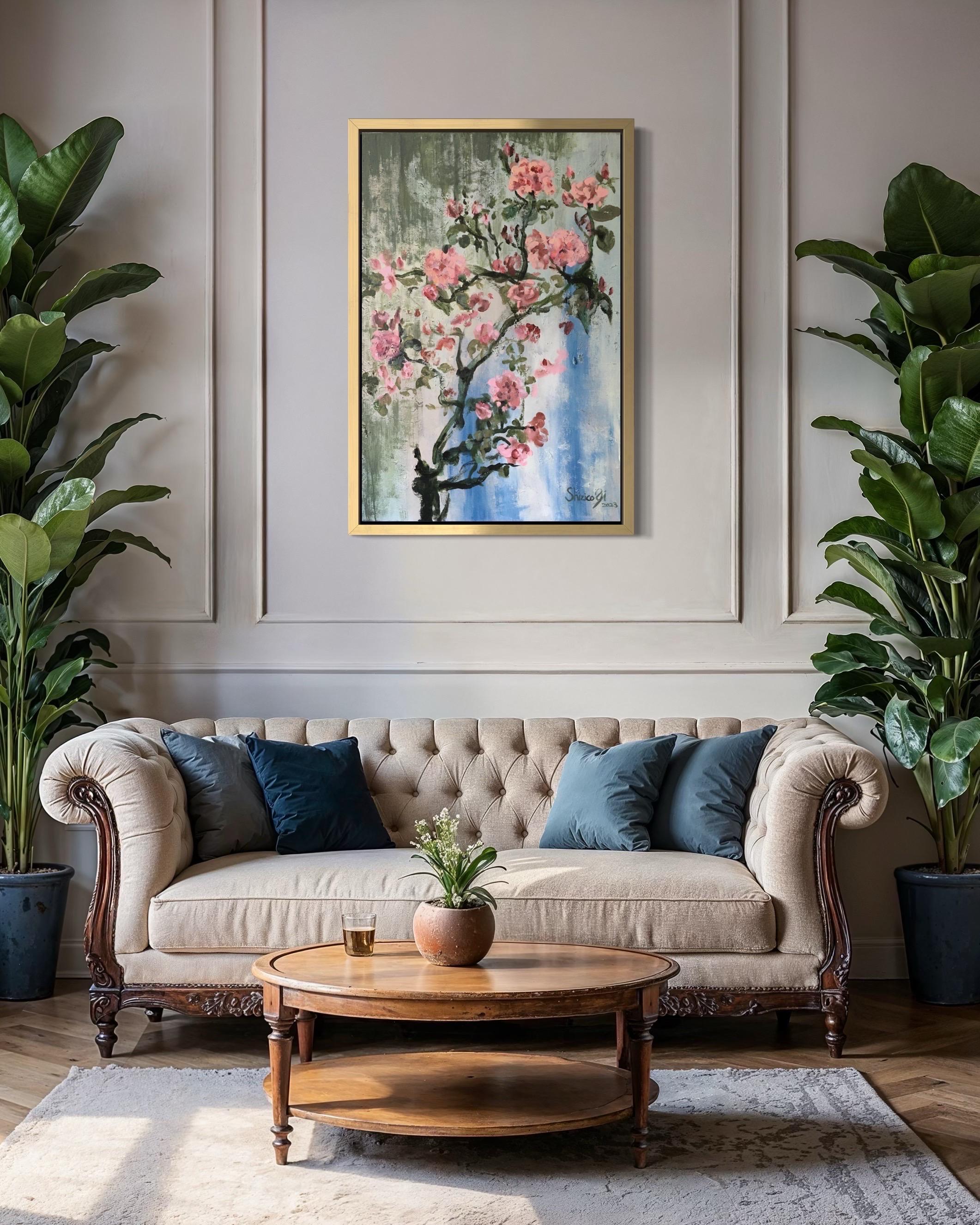 Do Not Go Gentle Into that Good Night-No 1 Limited Edition of Ten, hand painted. - Print by Shizico Yi