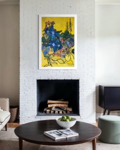 XL-Handgezeichnete-Bemalte Einmalige Ausgabe-Dauer-Gärtner-Britisch Ausgezeichneter Künstler