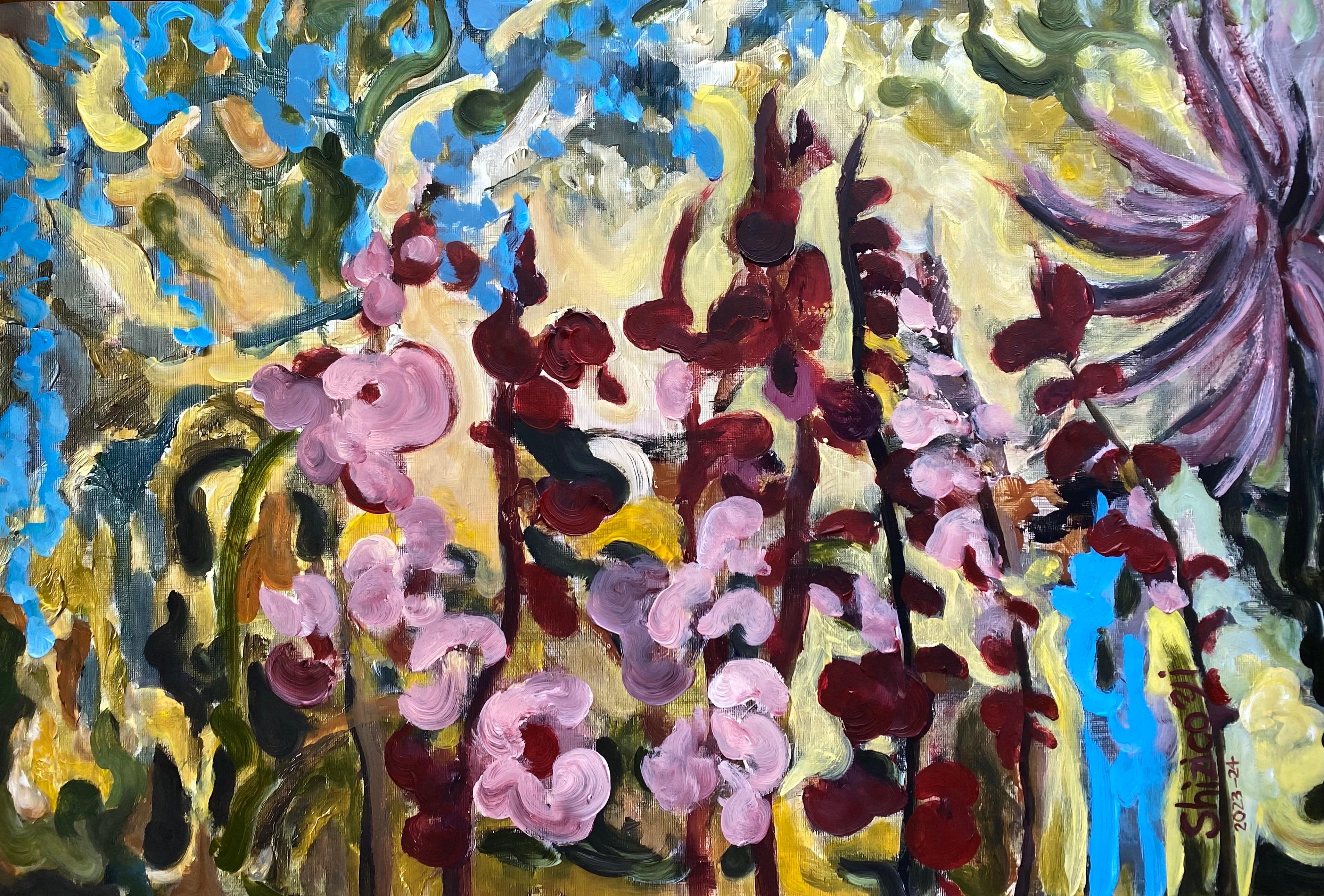 Hand Painted X-Large-Gladiolus Glorious-British Awarded Artist-Limited Edition#8