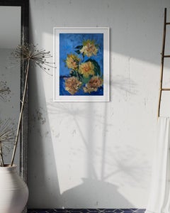 Original-Rosarian, 2026 (After Van Gogh)-Awarded Artist-Impasto oil on paper