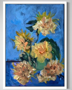 Original-Rosarian, 2026 (After Van Gogh)-Awarded Artist-Impasto oil on paper