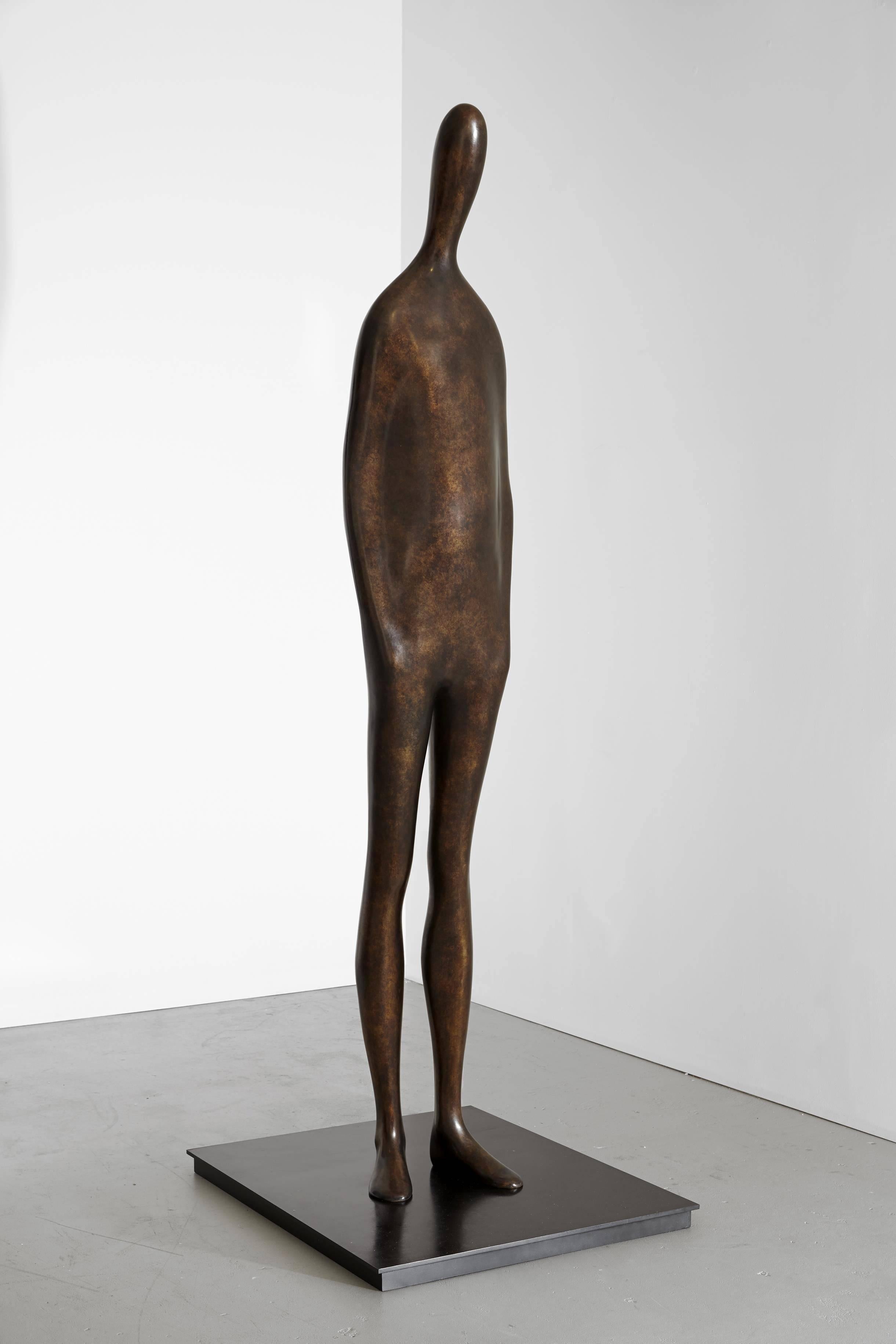 Emil Alzamora Figurative Sculpture - Hector's Return