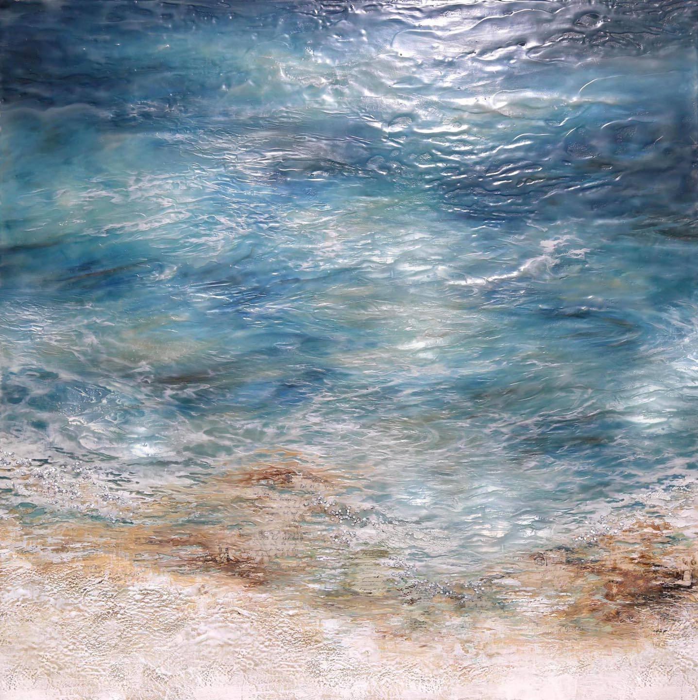 Regresando - Mixed Media Art by Robin Luciano Beaty
