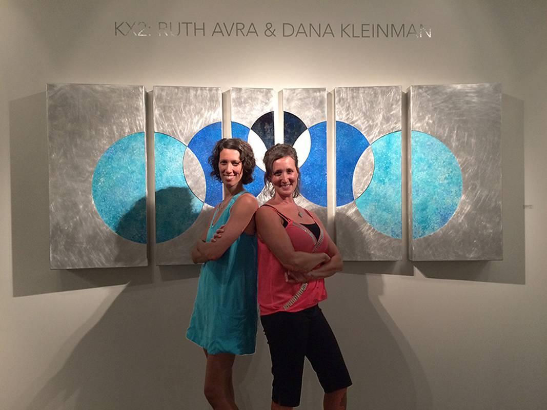 Blue Main Sequence - Contemporary Sculpture by KX2: Ruth Avra + Dana Kleinman