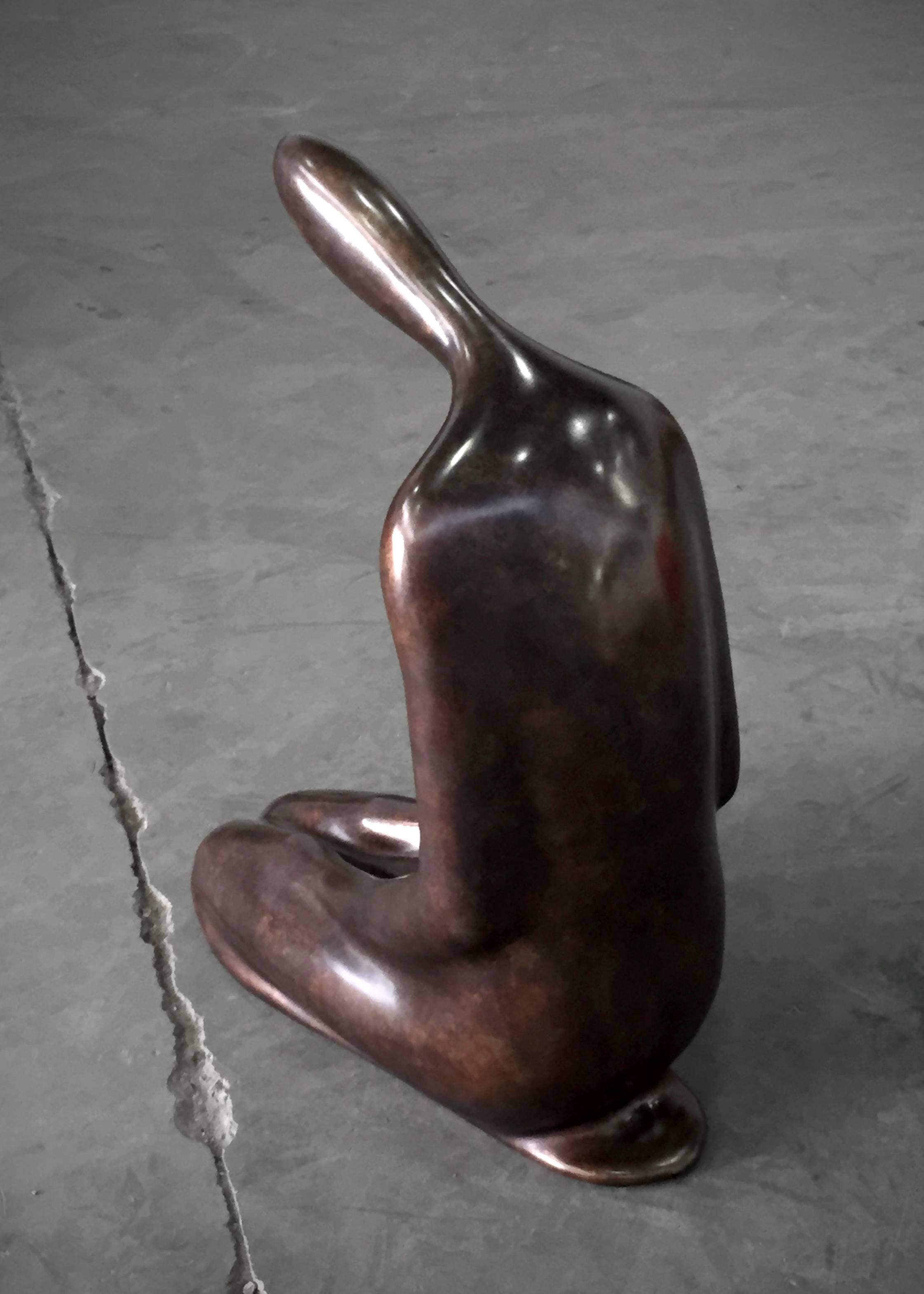 Gullfoss - Contemporary Sculpture by Emil Alzamora