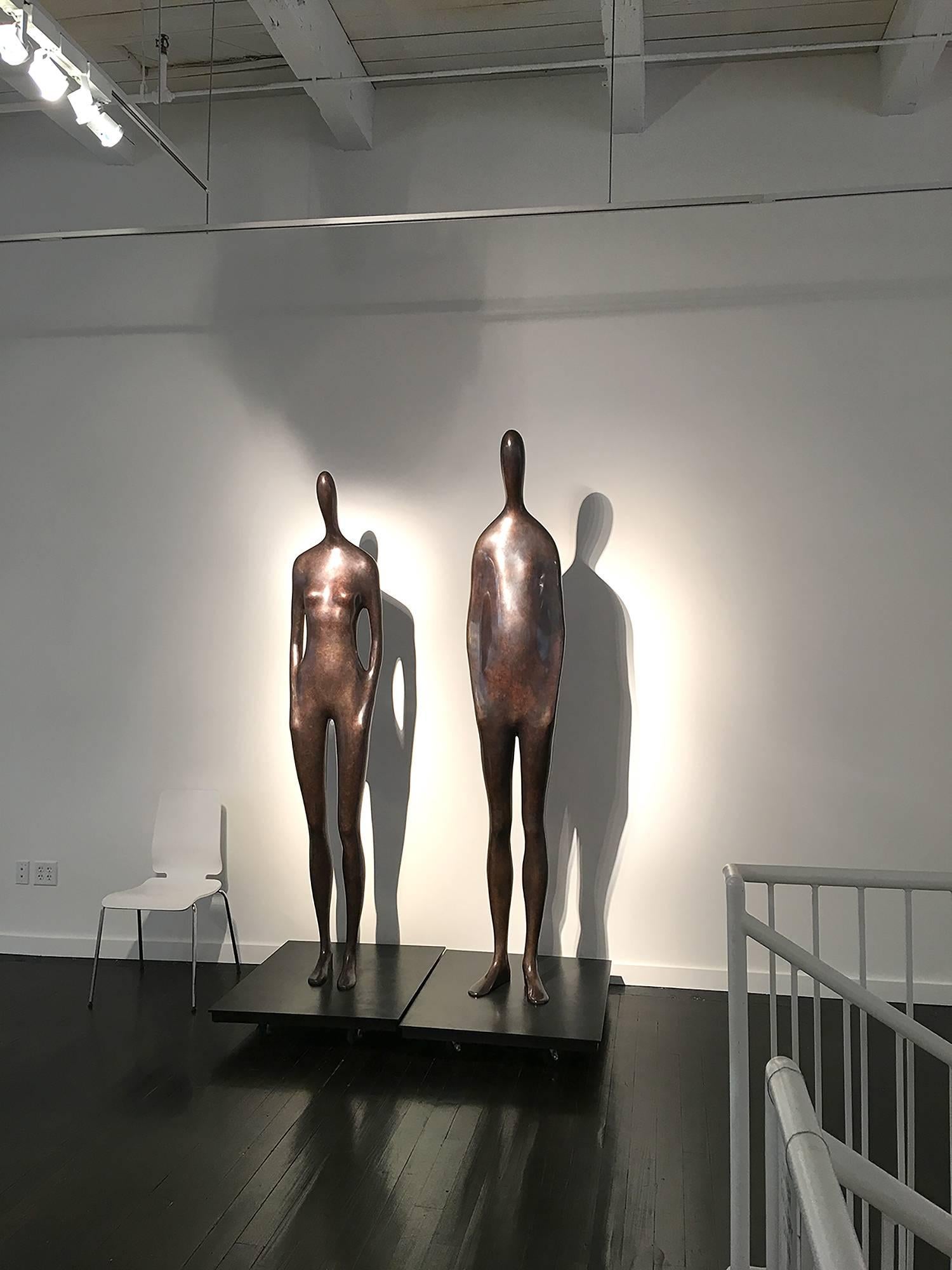 Hector's Return - Sculpture by Emil Alzamora