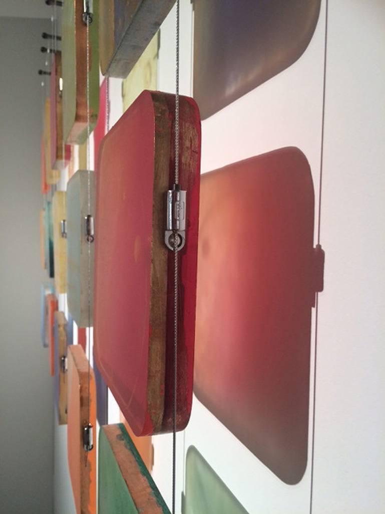 New Day - Beige Abstract Sculpture by Carrie McGee