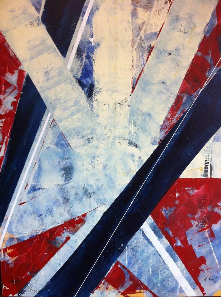 Albert Llobet Portell Fragmentation Of The Union Jack For Sale